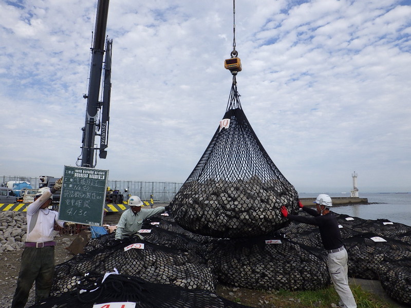 南若松地区海岸海岸高潮対策工事